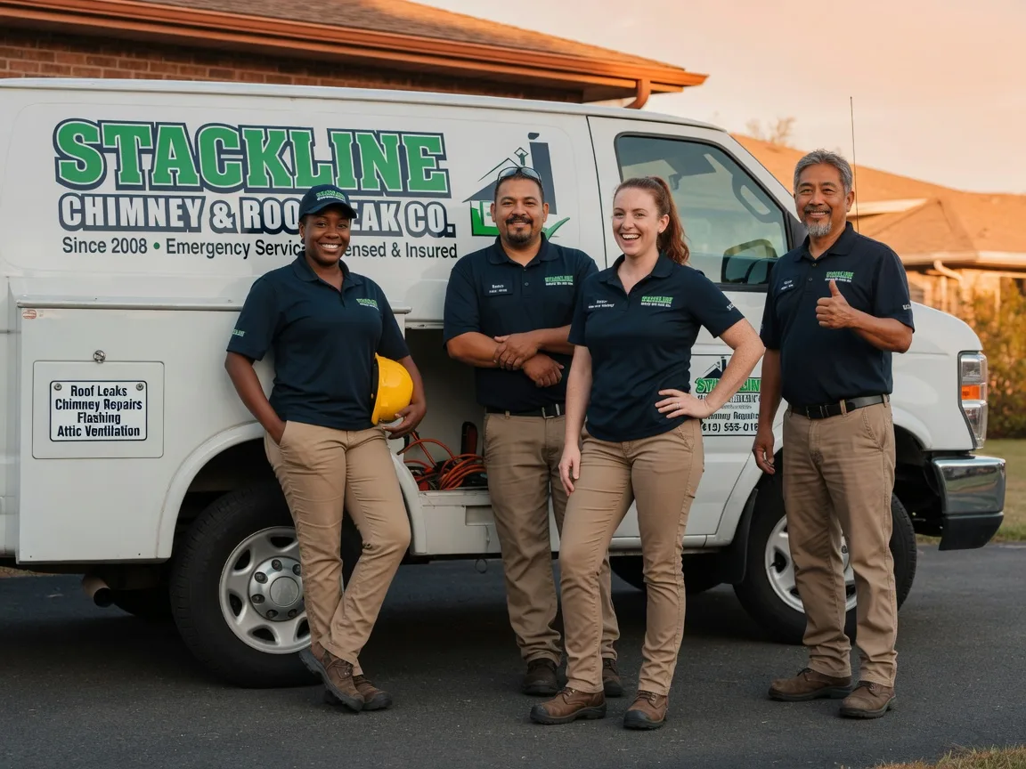 Chimney flashing repair company in Riverdale, MI